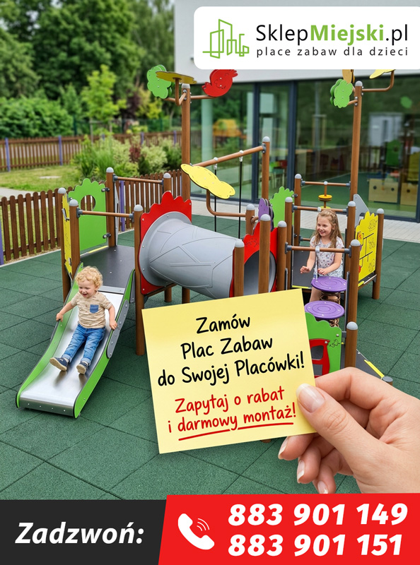 Place zabaw z atestem do przedszkoli, żłobków, szkół. Najlepsza oferta 2026